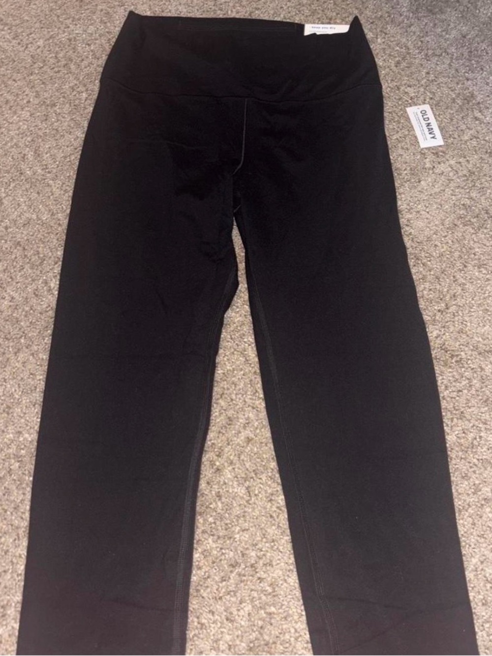 Old Navy Black Girls' Stretch Active Leggings